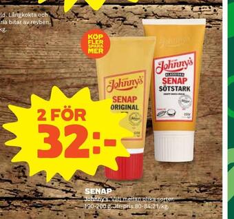 Coop Extra Senap erbjuda