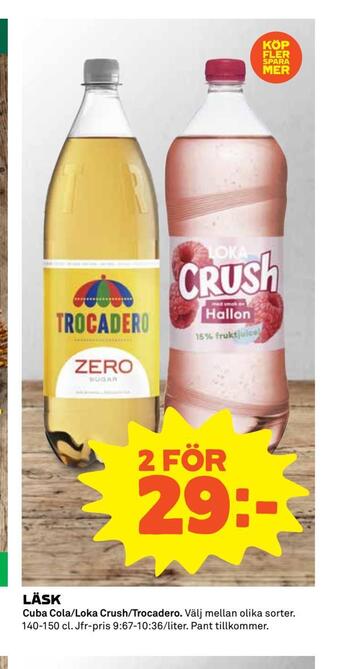 Coop Extra Läsk erbjuda