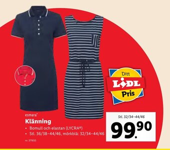 Lidl Klänning erbjuda