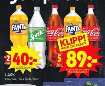 ICA Kvantum LÄSK erbjuda