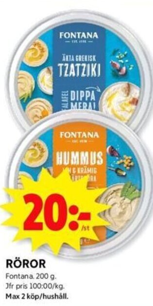 ICA Kvantum RÖROR erbjuda