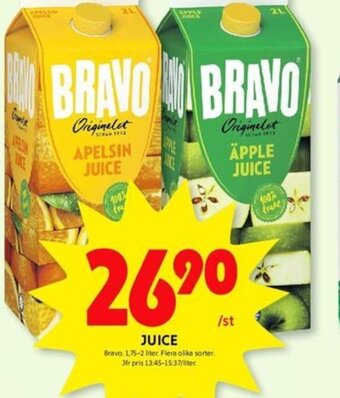 ICA Kvantum JUICE erbjuda