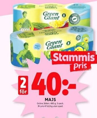 ICA Kvantum MAJS erbjuda