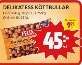 ICA Kvantum DELIKATESS KÖTTBULLAR erbjuda