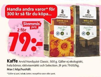 ICA Supermarket Kaffe erbjuda