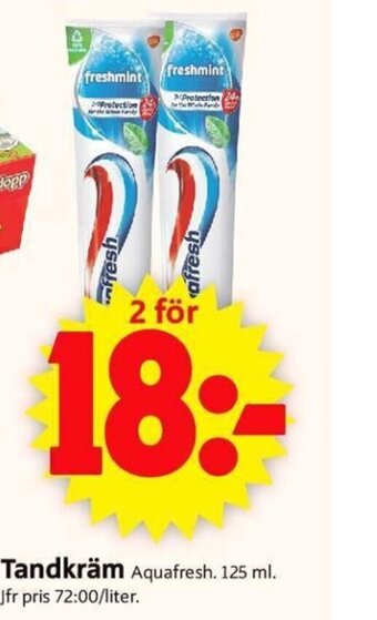 ICA Supermarket Tandkräm erbjuda