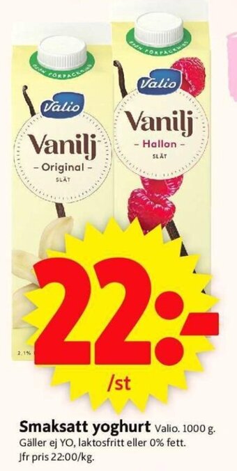 ICA Supermarket Smaksatt yoghurt erbjuda