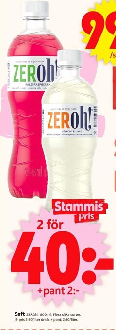 ICA Supermarket Saft erbjuda
