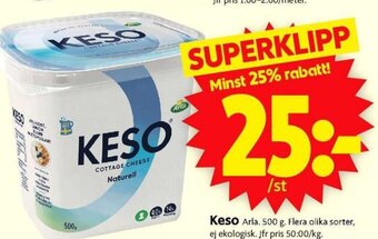 ICA Supermarket Keso erbjuda