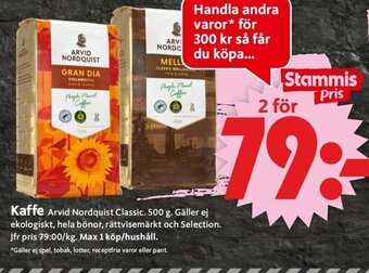 ICA Supermarket Kaffe erbjuda