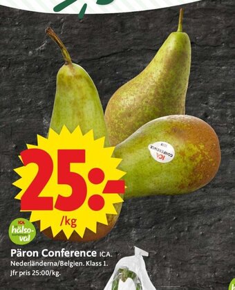 ICA Supermarket Päron Conference erbjuda