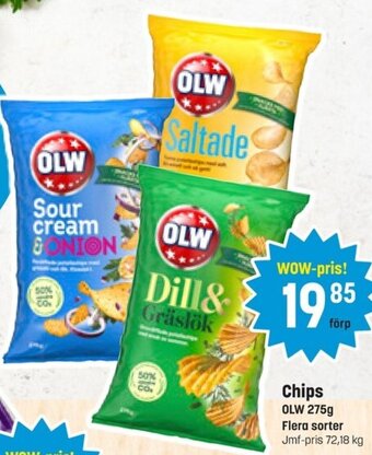 Eurocash Chips OLW 275g erbjuda