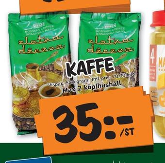 Bazaar Food market Kaffe erbjuda