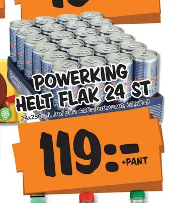 Bazaar Food market Powerking helt flak 24 st erbjuda