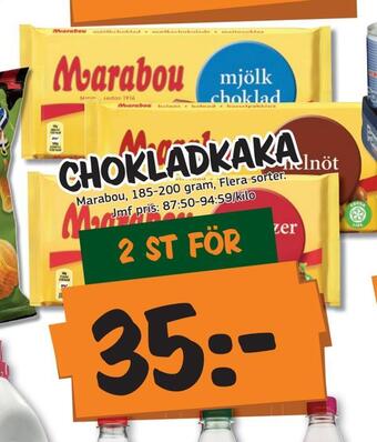 Bazaar Food market Chokladkaka erbjuda