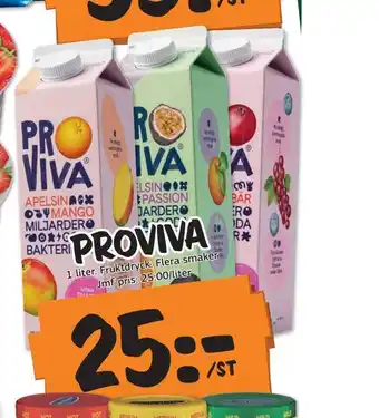 Bazaar Food market Proviva erbjuda