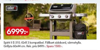 Bo Ohlsson Weber gasolgrill erbjuda