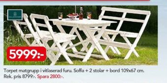 Bo Ohlsson Hillerstorp utemöbler erbjuda