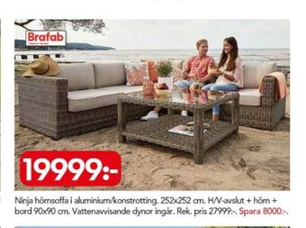 Bo Ohlsson Brafab utemöbler erbjuda