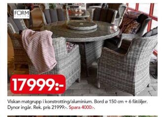 Bo Ohlsson Form living utemöbler erbjuda