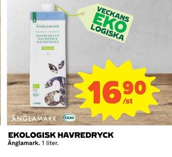 Coop Ekologisk havredryck erbjuda