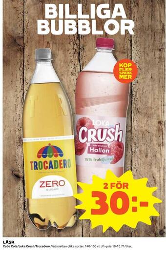 Coop Läsk erbjuda