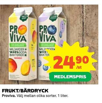Coop Frukt/bärdryck erbjuda