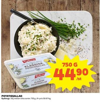 Coop Potatissallad erbjuda