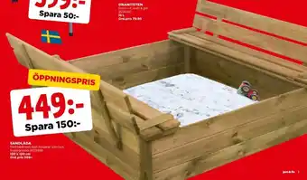 Jem&Fix Grillexpert sandlåda erbjuda