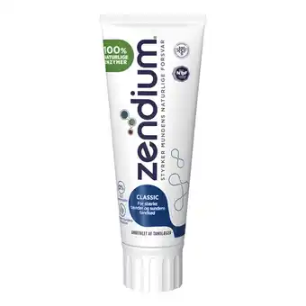 Apotek Hjärtat Zendium classic 75 ml erbjuda