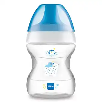 Apotek Hjärtat Mam learn to drink cup 190 ml blue erbjuda