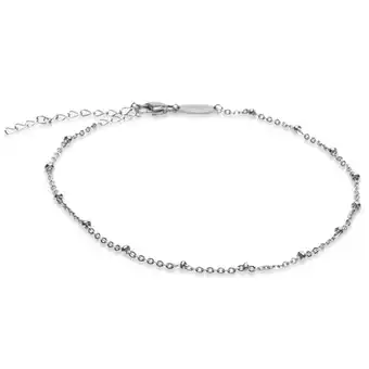 Apotek Hjärtat Blomdahl fotlänk silvery ball 2,5 mm erbjuda