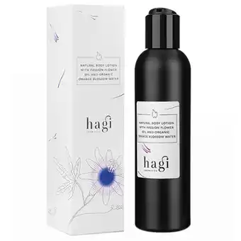 Apotek Hjärtat Hagi natural body lotion with passion flower oil and organic orange blossom water 200 ml erbjuda