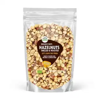 Reco Market Hasselnötter skalade och rostade eko 1kg erbjuda