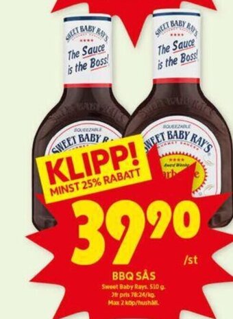 ICA Kvantum BBQ SÅS erbjuda
