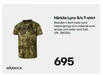 XXL Härkila Lynx S/s T-shirt erbjuda