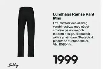 XXL Lundhags Ramse Pant Mns erbjuda