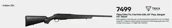 XXL Tikka Tikka T1x, Fast Kolv 22lr, 20" Pipa, Gängad 1/2" 20unf erbjuda