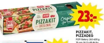 ICA Kvantum PIZZAKIT, PIZZADEG POP! erbjuda