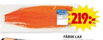 ICA Kvantum FÄRSK LAX erbjuda