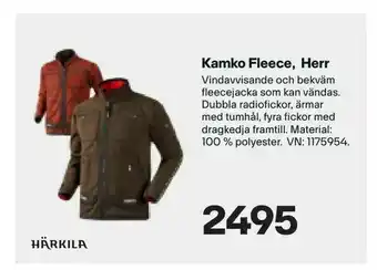 XXL Kamko Fleece, Herr erbjuda