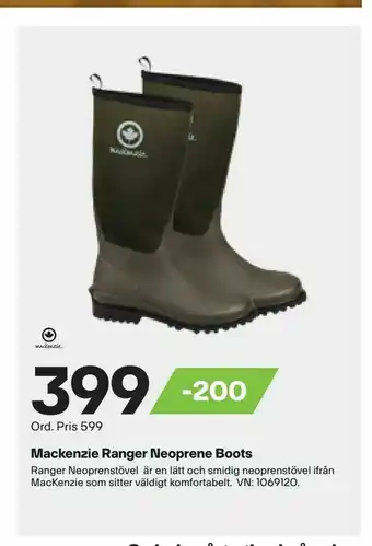 XXL Mackenzie Ranger Neoprene Boots erbjuda