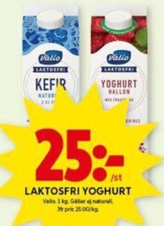 ICA Kvantum LAKTOSFRI YOGHURT erbjuda