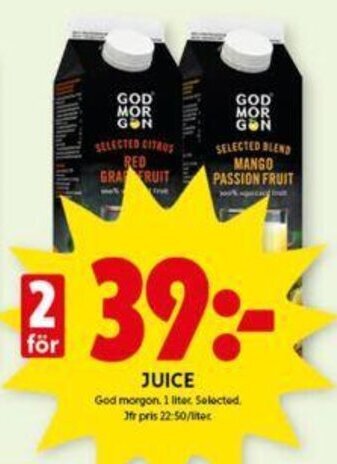 ICA Kvantum JUICE erbjuda