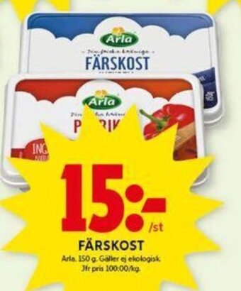 ICA Kvantum FÄRSKOST erbjuda