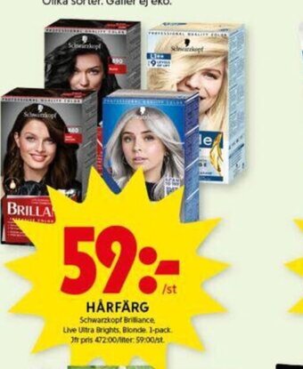 ICA Kvantum HÅRFÄRG erbjuda