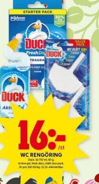 ICA Kvantum WC RENGÖRING erbjuda