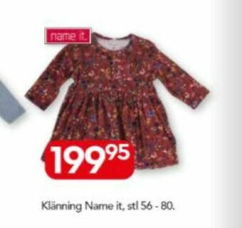 Bo Ohlsson Name It Klänning erbjuda