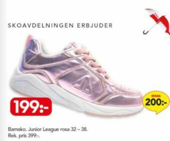Bo Ohlsson Junior League Barnskor erbjuda