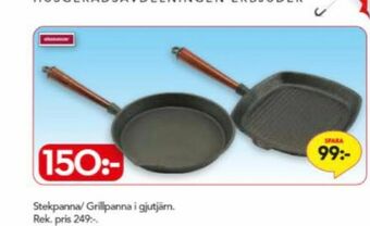 Bo Ohlsson Kökskungen Stekpanna erbjuda